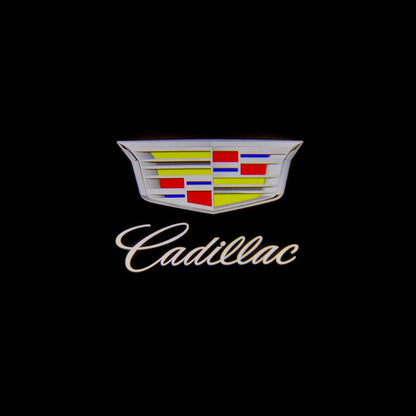 Cadillac BLS Door Stick On Puddle Lights Various Designs 2005-2010