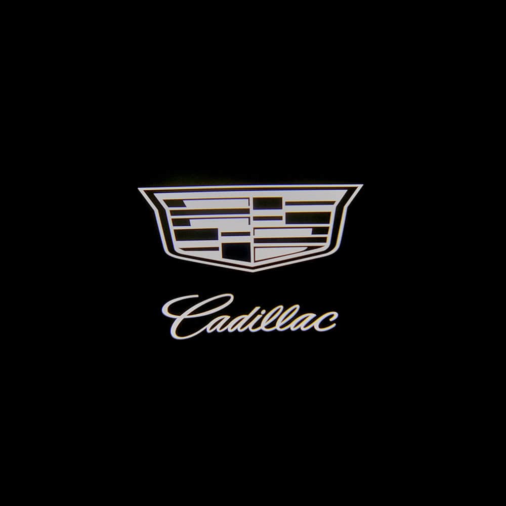 Cadillac BLS Door Stick On Puddle Lights Various Designs 2005-2010