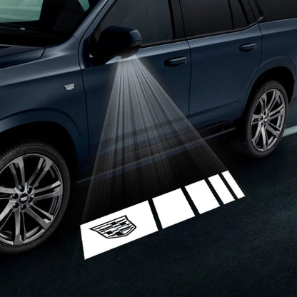 Cadillac Escalade 4th/5th Gen Premium Under Side Wing Mirror Projector Puddle Lights Various Designs 2015-2026