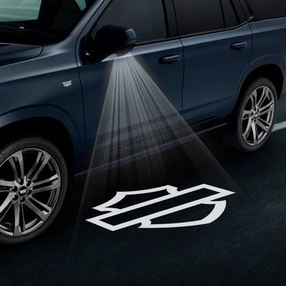 Cadillac Escalade 4th/5th Gen Premium Under Side Wing Mirror Projector Puddle Lights Various Designs 2015-2026