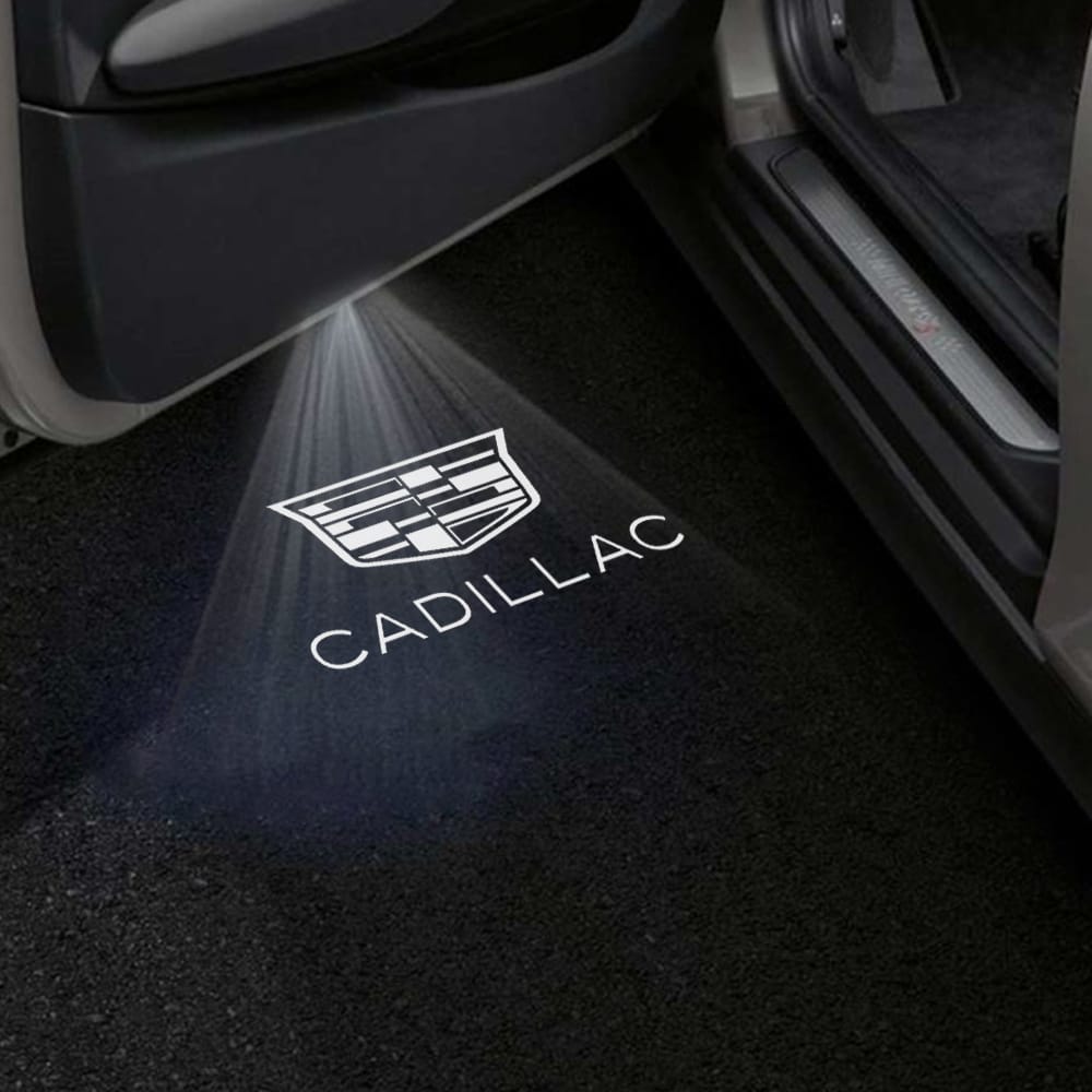 Cadillac Escalade 5th Gen Premium Under Door Projector Puddle Lights Various Designs 2021-2026