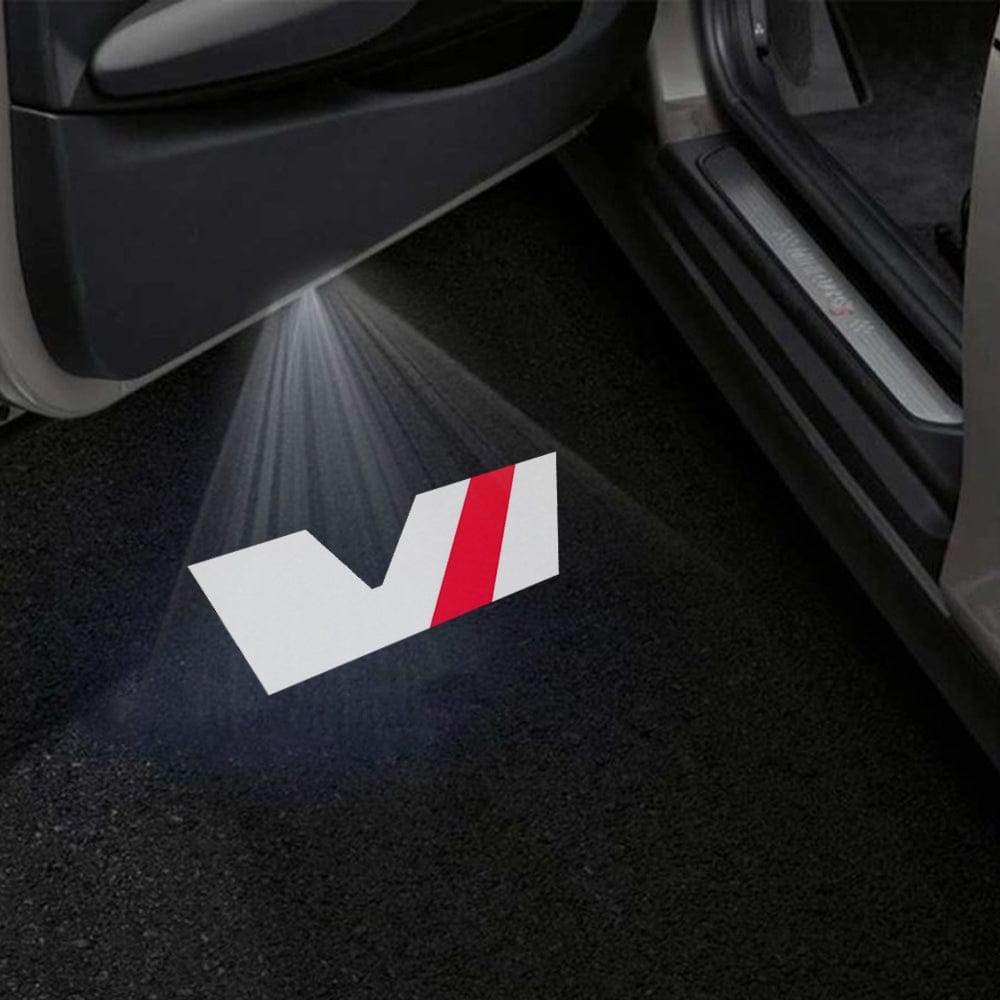 Cadillac ATS Premium Under Door Projector Puddle Lights Various Designs 2013-2019