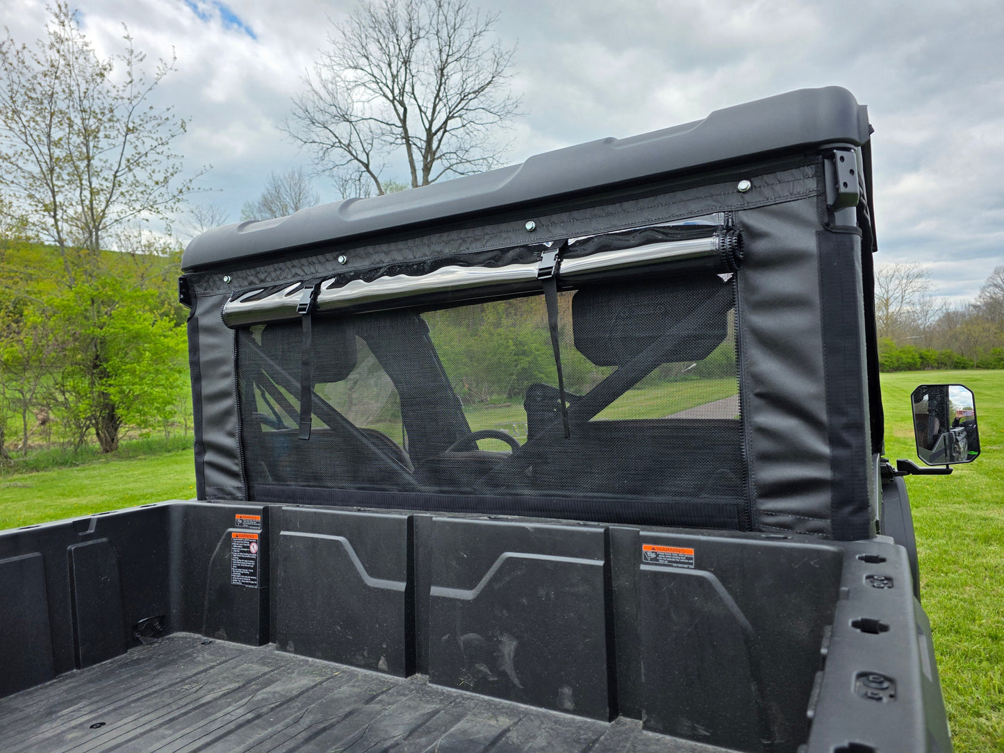Can-Am Maverick Sport Max -Soft Back Panel with Mesh/Vinyl Window