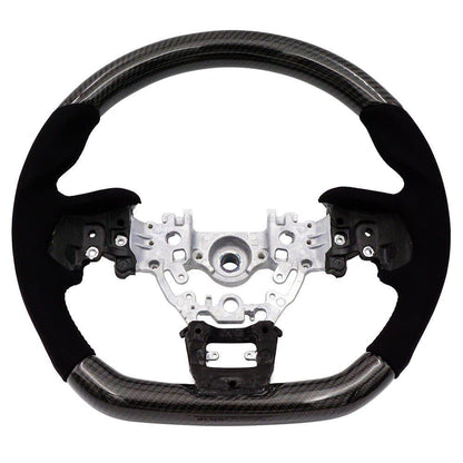 BLOX Racing Carbon/Alcantara Steering Wheel - 22+ WRX