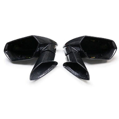Carbon Fiber Mirrors Cap Cover for Lamborghini Huracan Tecnica LP580 LP610 LP640