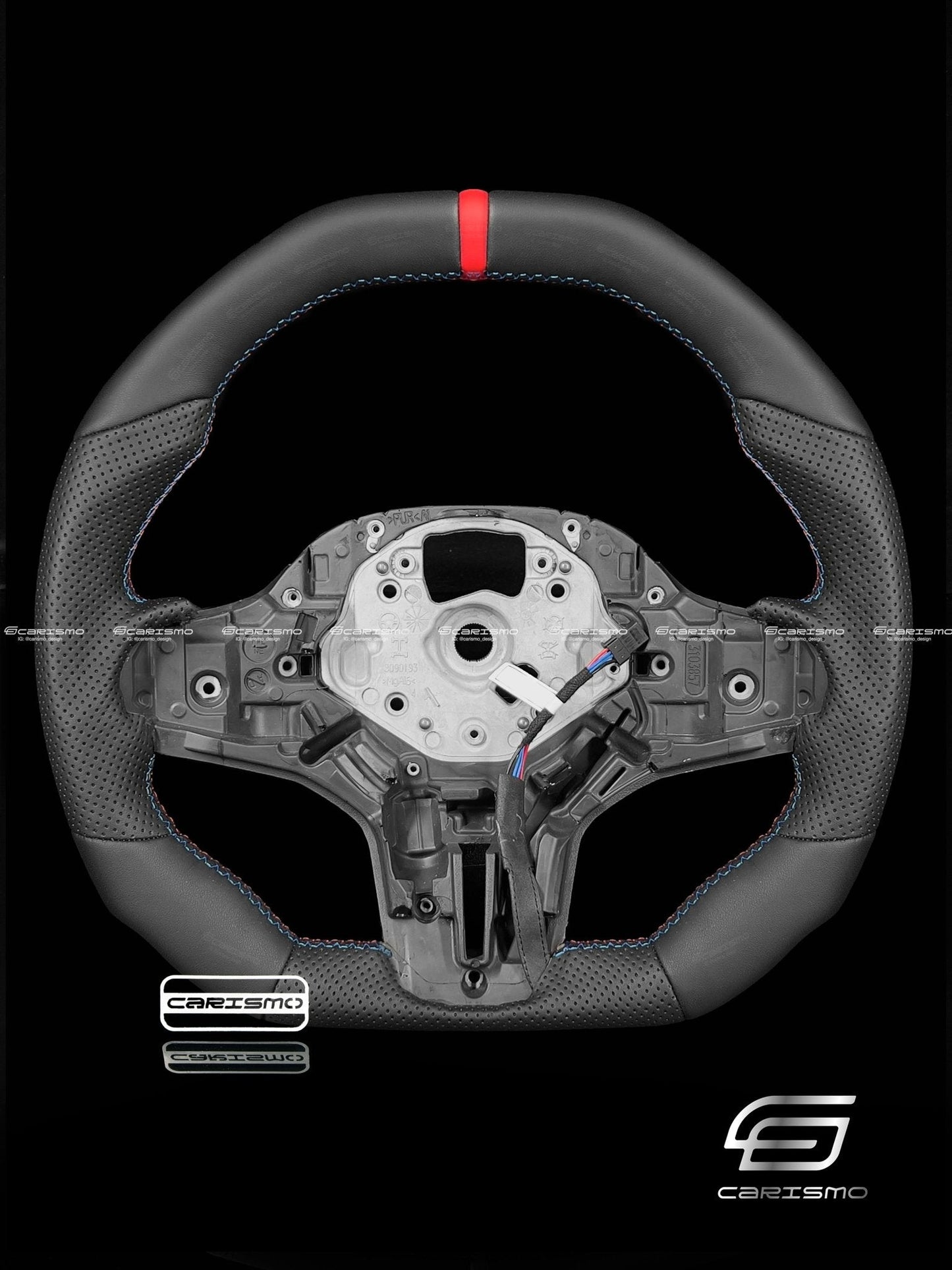 Carismo Steering Wheel For BMW G-Series (M Performance Wheels) - Signature - Full Leather (Heated)