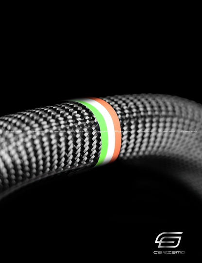 Carismo Steering Wheel For Lamborghini Aventador - Signature - Gloss Carbon - Perforated Leather