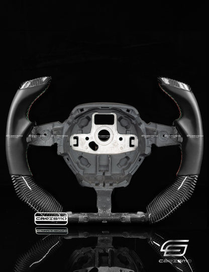 Carismo Steering Wheel For Lamborghini Huracan - F1 Competition - Gloss Carbon - Smooth Leather