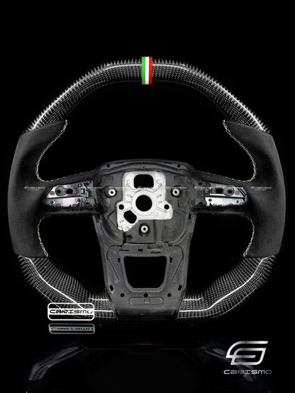 Carismo Steering Wheel For Lamborghini Urus - Signature - Gloss Carbon - Alcantara
