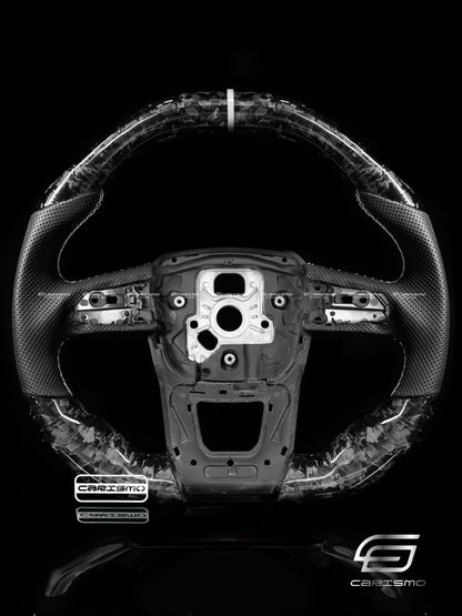 Carismo Steering Wheel For Lamborghini Urus - Signature - Gloss Forged Carbon - Perforated Leather