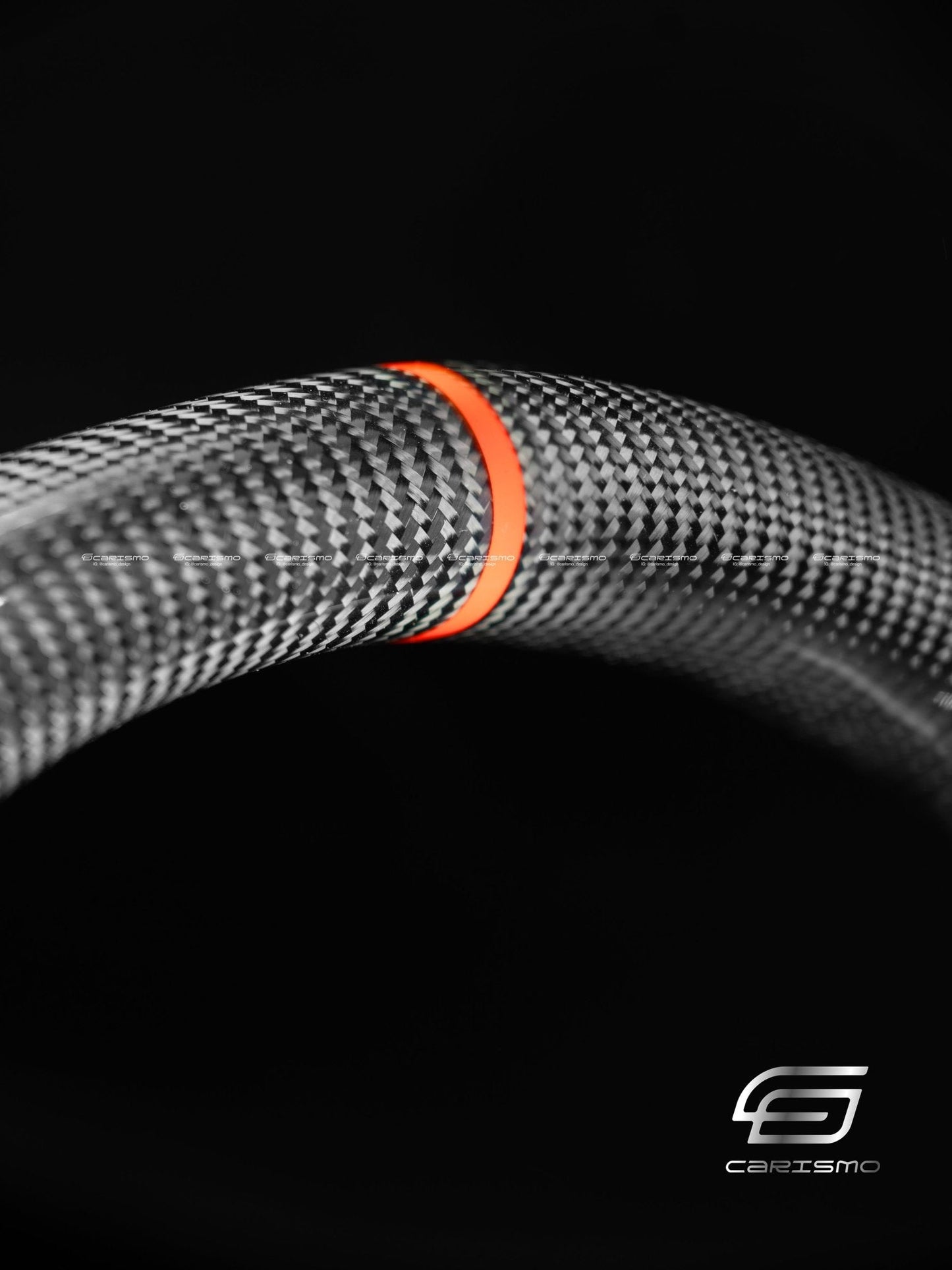 Carismo Steering Wheel For Porsche (992.1 Wheel) - Sport - Gloss Plain Carbon - Perforated Leather