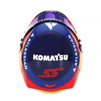 Bell HP77 Carlos Sainz 1:2 Scale F1 Mini Helmet | Williams 2025 F1 Season