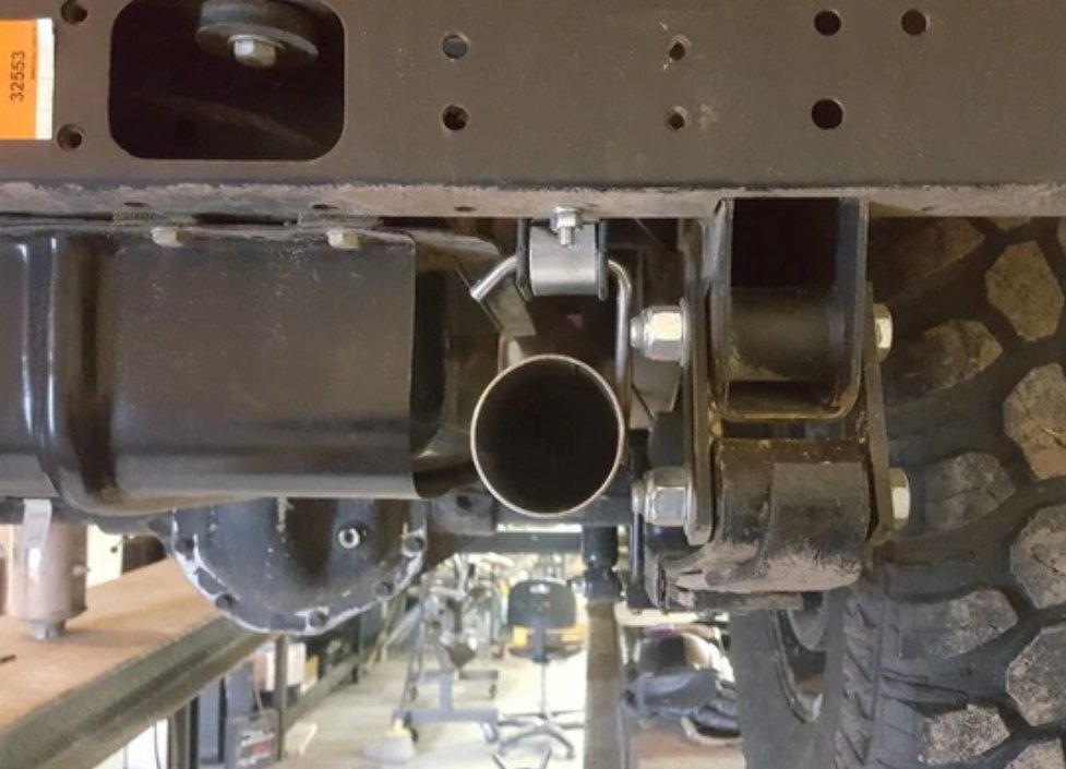 Cat Back 2.25" Aluminized Performance Exhaust - Rear Exit