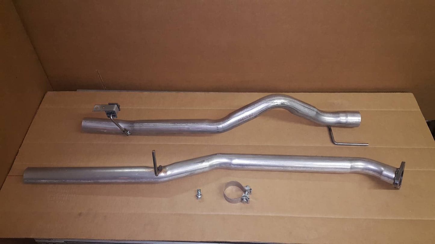 Cat Back 2.25" Aluminized Performance Exhaust - Rear Exit
