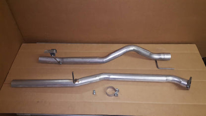 Cat Back 2.25" Aluminized Performance Exhaust - Rear Exit