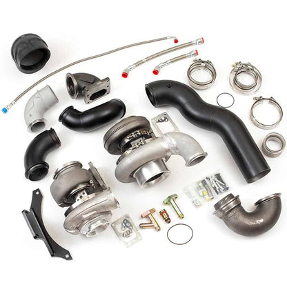 Caterpillar compound turbo kit