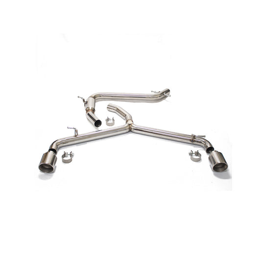REV9 Cat-Back Race Spec Dual Exit Exhaust System for Volkswagen Golf GTI MK6 2010-14 2.0T TFSI Turbo
