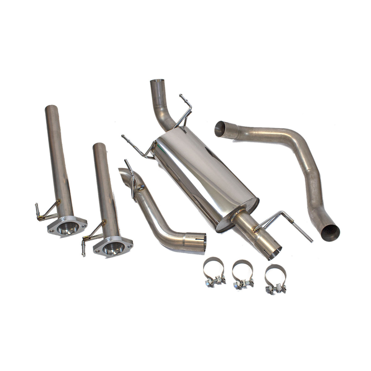 REV9 FlowMAXX Stainless Steel Cat-Back Exhaust for Lexus GX470 (UZJ120) 2003-2009 – 2.5-Inch