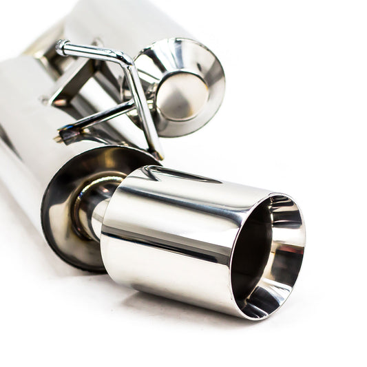 REV9 Nissan 370Z (Z34) 2009-20 Stainless Steel Dual Cat-Back Exhaust with Double Walled Muffler Tip