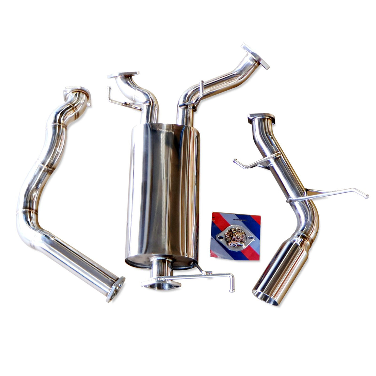REV9 FlowMAXX Stainless Steel Cat-Back Exhaust for Lexus LX570 (J200) 2016-2021 – 3-Inch