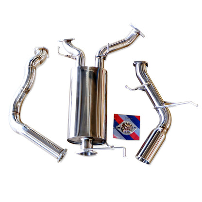 REV9 FlowMAXX Stainless Steel Cat-Back Exhaust for Lexus LX570 (J200) 2016-2021 – 3-Inch