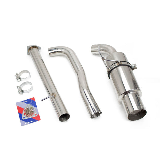 REV9 Single Exit Cat-Back Exhaust Kit, Stainless, 2.75" Inch, Honda S2000 00-09 (AP1/AP2)
