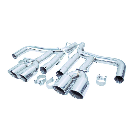 REV9 Cat-Back FlowMAXX Stainless Steel Race Spec Exhaust Kit for Dodge Challenger SXT V6 3.6L 2015-22