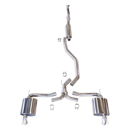 REV-9 FlowMaxx Stainless Steel Cat-Back Exhaust Kit – 2023–2025 Honda Accord 1.5L FWD (CY1)