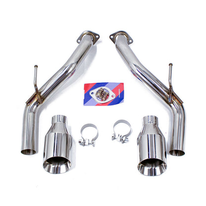 REV9 Cat-Back FlowMAXX Stainless Steel Race Spec Exhaust Kit for Infiniti Q50 V6 3.0L Twin-Turbo 2016-23