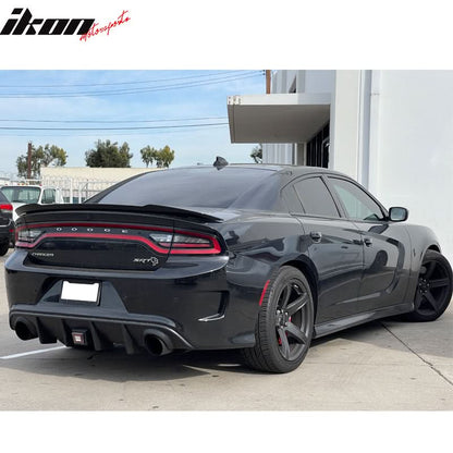 2015-2023 Charger SRT Rear Bumper Diffuser w/ LED Brake Light Lamp