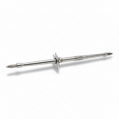 Adjustable width ATV racing axle