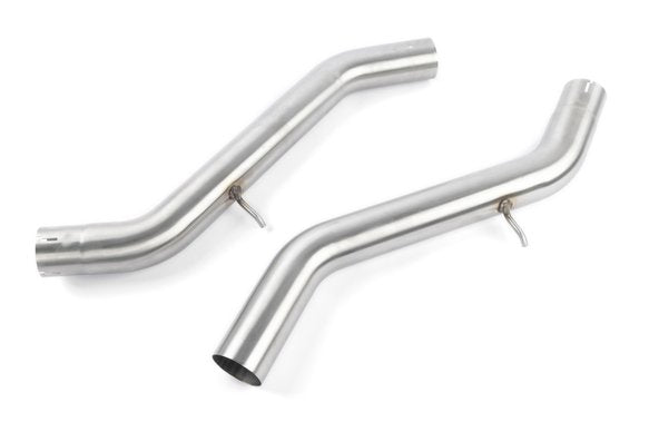 Dinan Valved Axle-Back Exhaust - 2023-2025 BMW M2 Stainless Steel - Polished Tips - G87