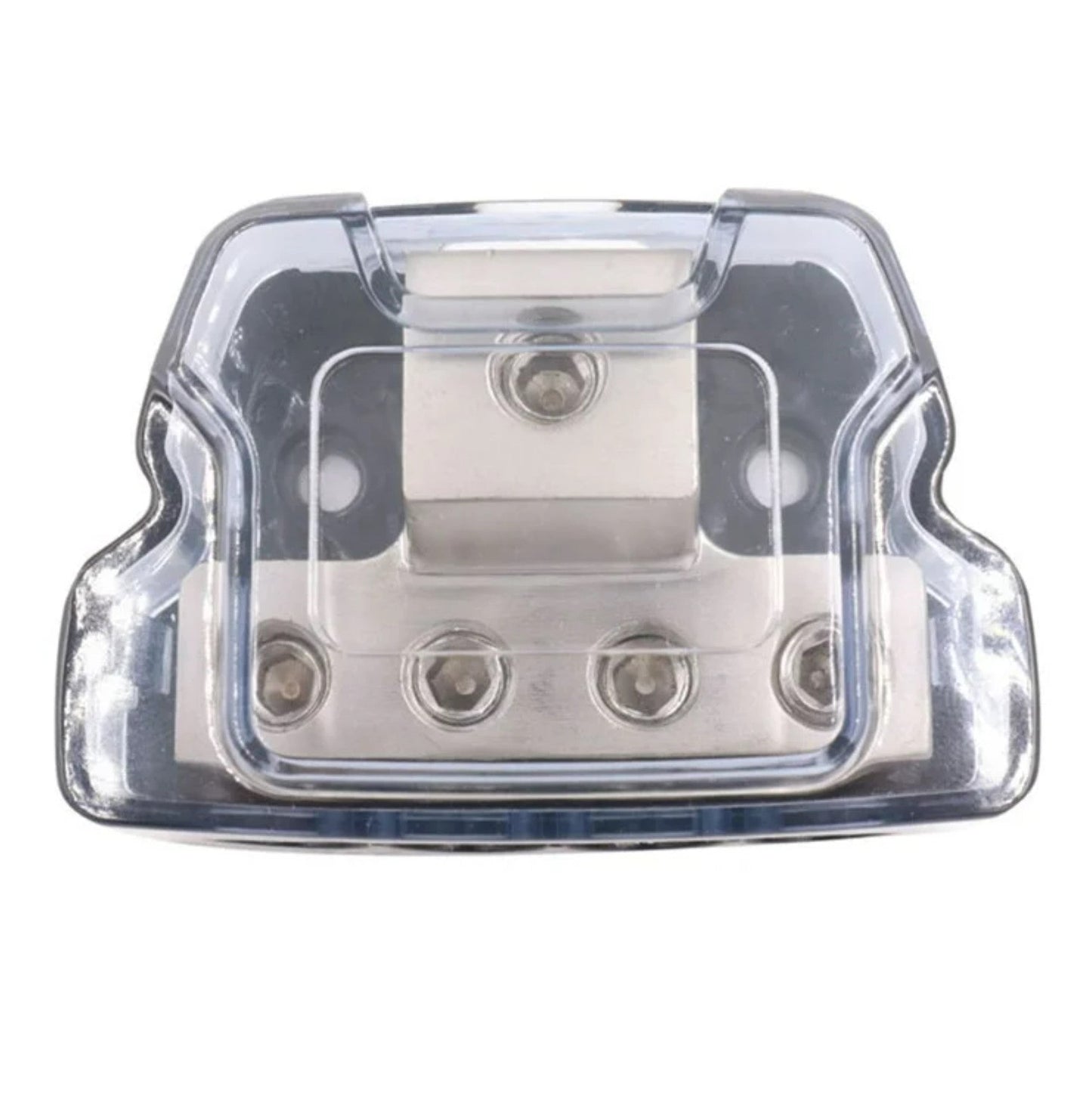4 Way Distribution Block 0 AWG In, 4 AWG Out Car Audio Amp Power Ground Distributor