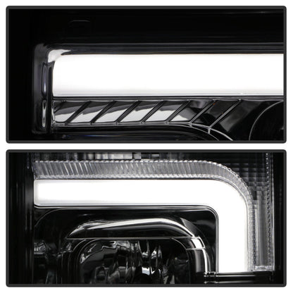 Spyder 17-18 Ford F250/F350/F450 Halogen Model Only -White Light Bar- Chrome- PRO-YD-FS17HALSI-C 5087843