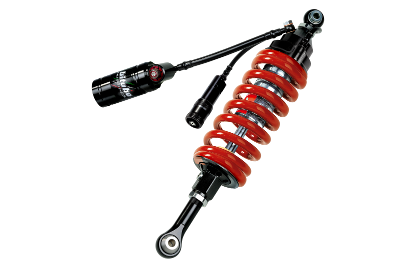 Bitubo Suspension Bitubo CLU3 Monoshock Adjustable: Hydraulic Spring Preload, Reb., Double Comp., Length, Red Spring H0142CLU31