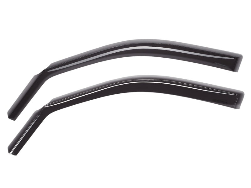 WeatherTech 14-18 Chevrolet Silverado 1500 Front Front Side Window Deflectors - Matte Blk