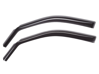 WeatherTech 15-20 Ford-150 Front Front Side Window Deflectors - Matte Blk