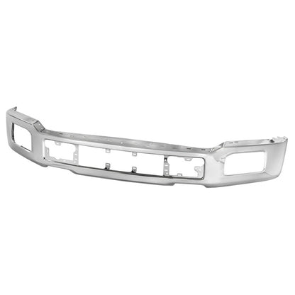 Spyder 18-20 Ford F150 XLT/Lariat w/ Fog Lights Hole Front Bumper - Chrome (FB-FF15018X-FOG-C) 9948435