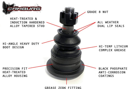 Camburg Toyota 4-Runner 03-23 / FJ 07-14 Performance X-Joint Upper Arms CAM-310079