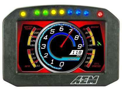 AEM CD-5L Carbon Logging Flush Digital Dash Display 30-5601F