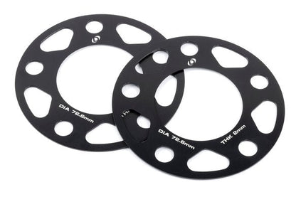 Dinan Spacers; 5x120 - 72.6mm CB - 2mm Thick Set of 2
