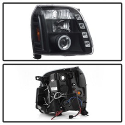 Spyder GMC Yukon 07-14/GMC Yukon Denali 07-14Projector Headlights LED Halo LED Blk PRO-YD-GY07-HL-BK 5029331