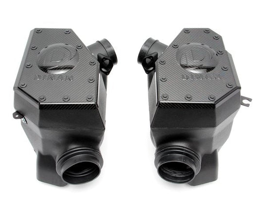 Dinan High Flow Air Mass Meter/Intake Assemblies - 2006-2010 BMW M5/M6 Injection-Molded Composite and Carbon Fiber - E60/E63/E63