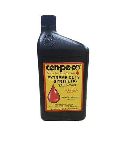 Cen-Pe-Co Extreme Duty engine oil 5W-40