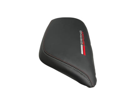 Embroidery Vinyl Console Armrest Cover Compatible With Chevy Corvette C7 2017 2018 2019