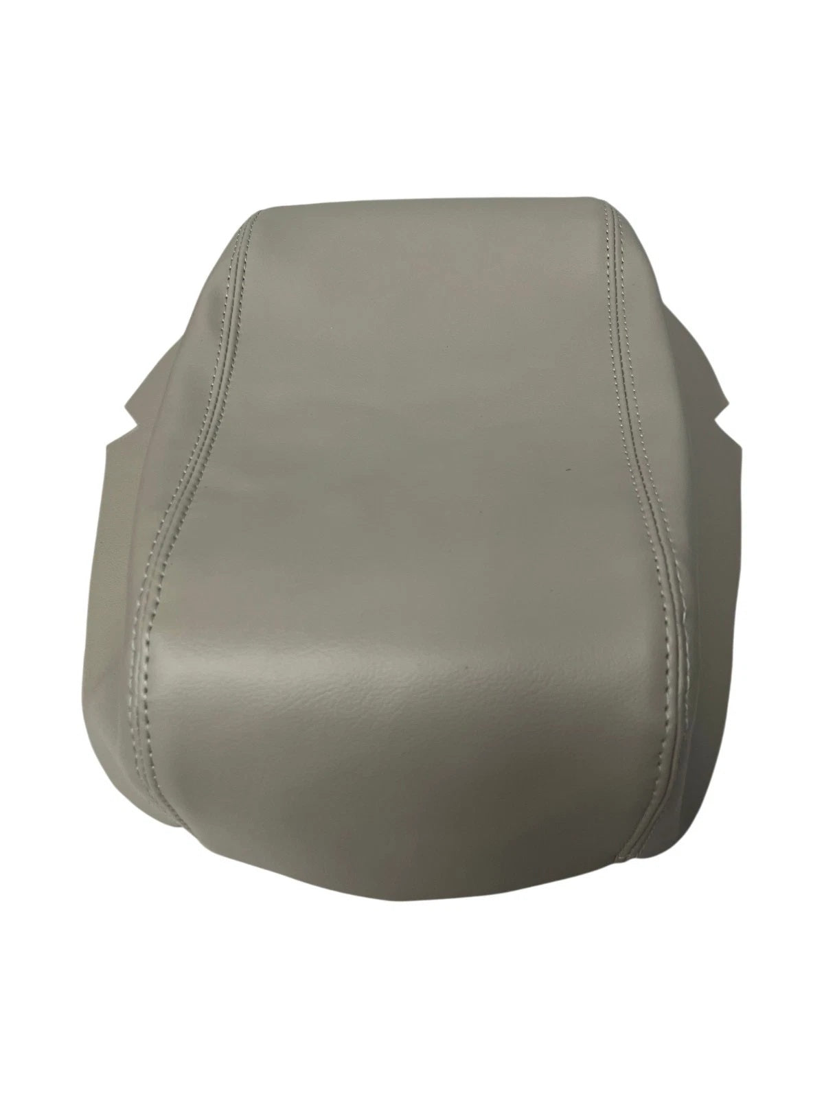 Microfiber Leather Center Console Cover In Light Stone Gray For Ford Explorer 2011-2019