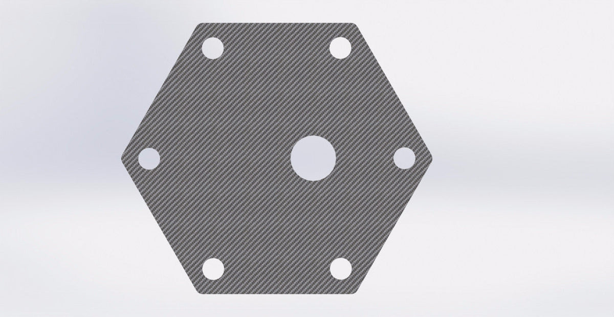 CARBON FIBER Matte Steering Wheel Horn Button Cover Plate W/ Button