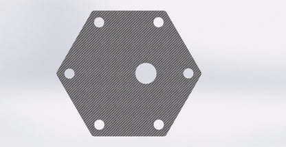 CARBON FIBER Matte Steering Wheel Horn Button Cover Plate W/ Button