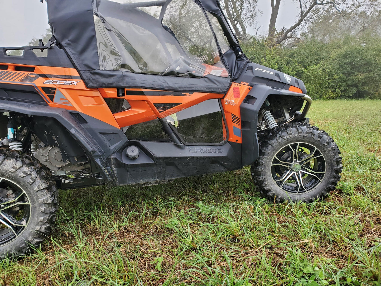 CFMoto ZForce 500/800/1000 - Full Cab Enclosure for Hard Windshield (Half Doors)