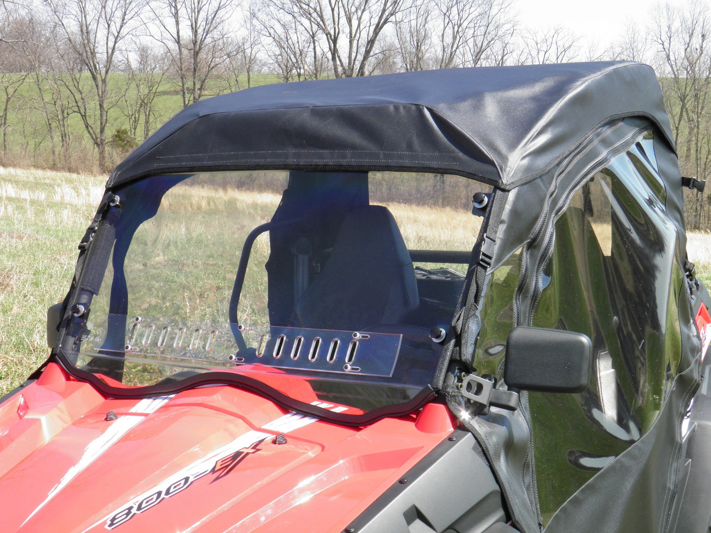 CFMoto ZForce 500/800/1000 - Full Cab Enclosure for Hard Windshield (Half Doors)